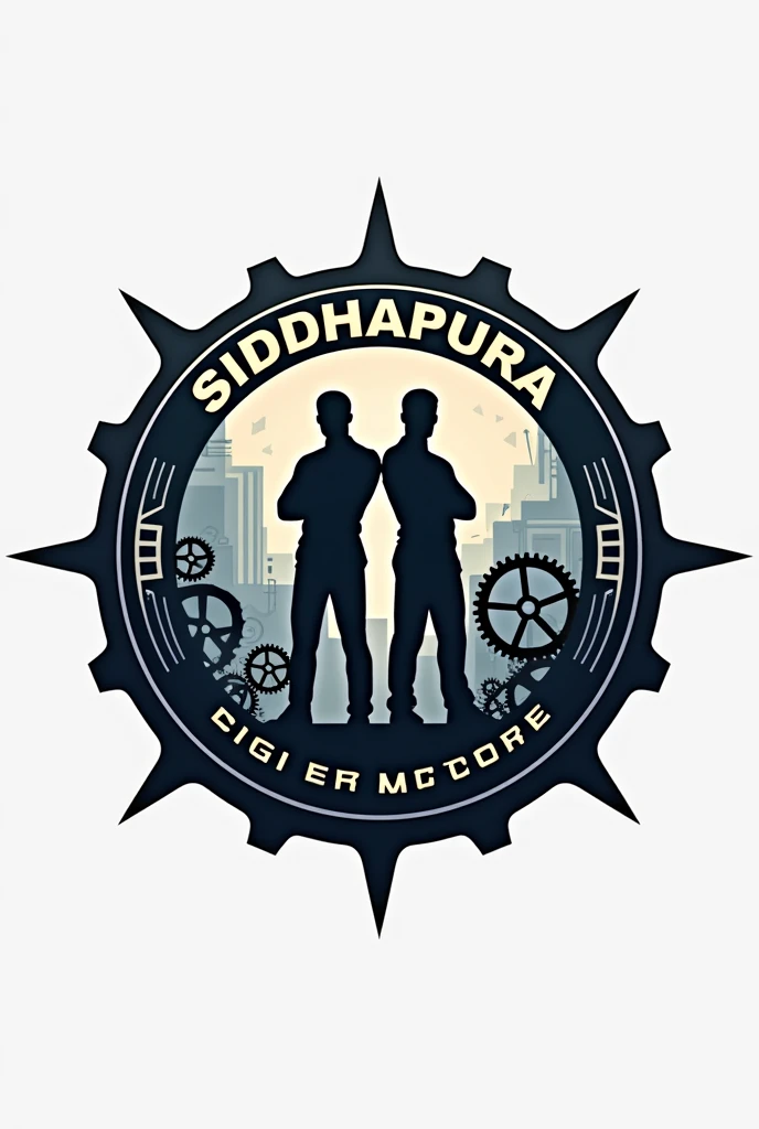 "SIDDHAPURA BROTHERS" brand logo, theme engineering purpose, electric motor 