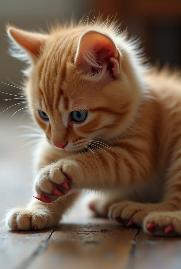 furry tickling, tickling, scratching the center of the foot, tying the toe, tickle claw, paw, claw, claw,