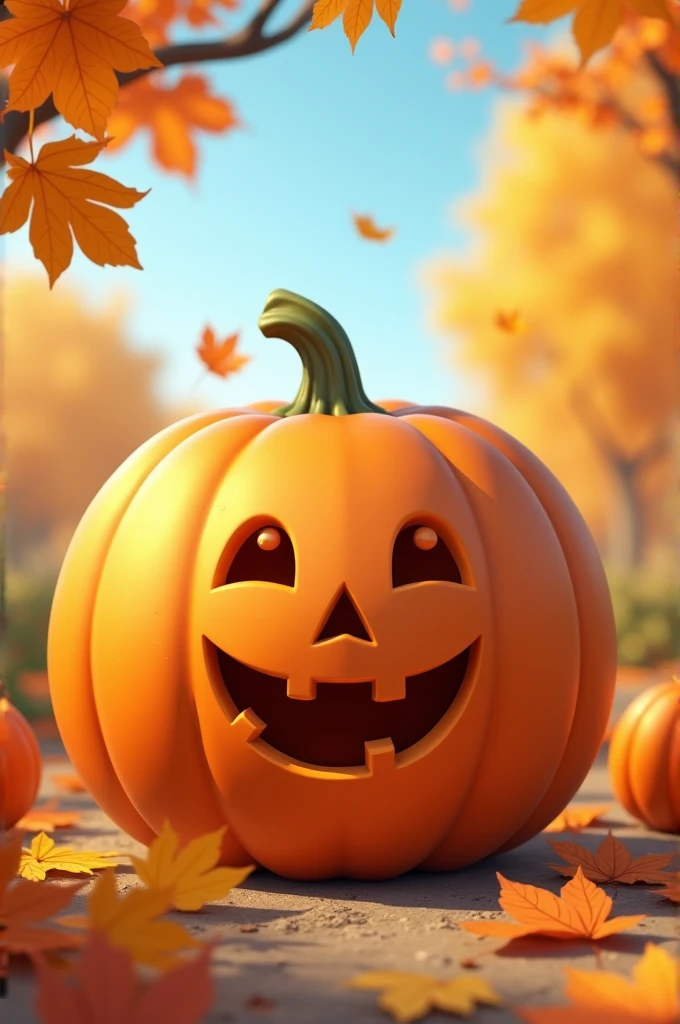 Pumpkin mascot