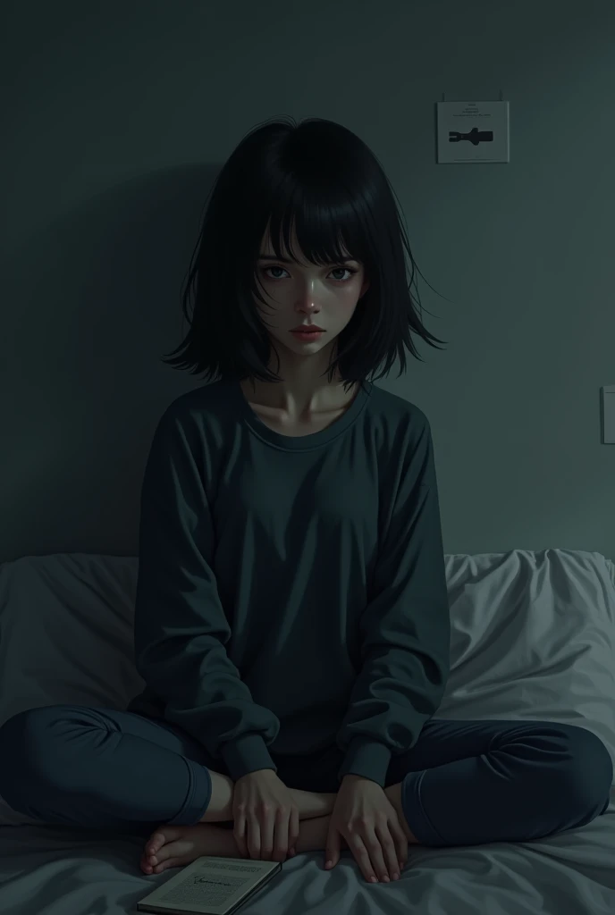 Show a loner teenager