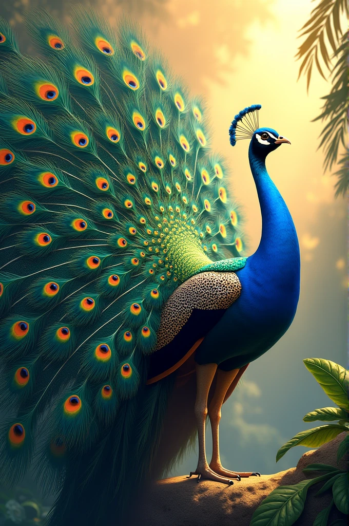 Come and create+ peacock