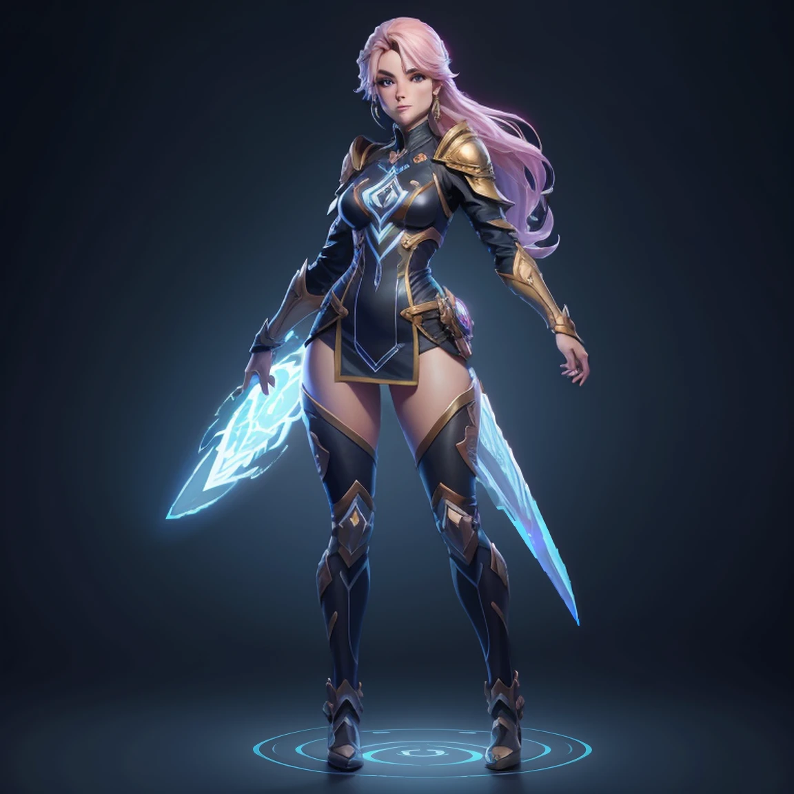 (((full body photo))) Beautiful eyes Artificial Empathy, she is wisdomic fighter, ((full body view)),((pixel art)) , quality rendering, 8k resolution UHD, with transparent background, highly detailed,