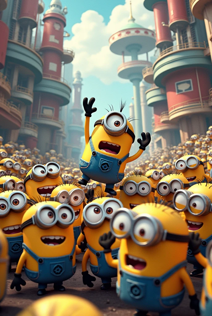 Faz o mega minions