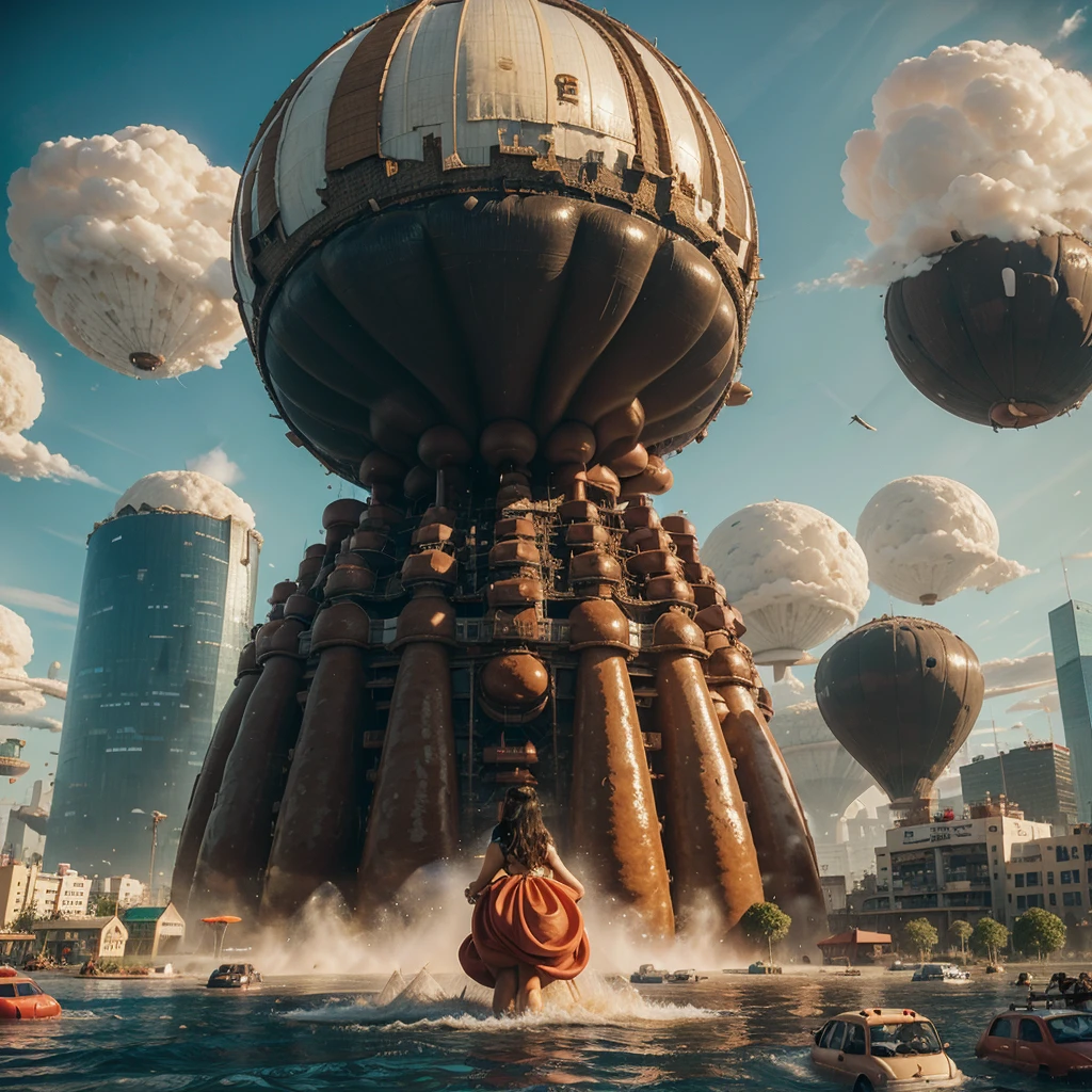 Giantess princess with a giant size ball gown Under her giant big inflatable ball dress a giant large amount of poop floats out and Under the gigantic fallen big ball gown filled with poop she squeezes a giant large amount of poop out from under the dress giant ball dress bubble gum a giant large amount of poop floats out and the princess is bigger than the cities and towers over and overgrows the whole cities and the world with poop She floods the world with giant poop The gigantic princess floods the world with her giant poop worst The small tiny cities are flooded by giant poop dress from the princess big poop She squeezes a giant large poop sausage out of her dress dress Giantess princess ball dress inflatable is bigger than the skyscrapers and overgrows and towers over the buildings The tiny cities are crushed and flooded by the giant poop poop sausage Mega gigantic poop sausage spend poop sausage pile All over the world, apocalyptic gigantic  sausage tsunamis are emerging. The thickest and biggest  sausages in the world are crushing the tiny towns. The tiny towns are lying under the gigantic  sausage. On the tiny planets, the gigantic  sausage towers are growing,  sausages up into space. Gigantic  sausages are pushing out of all the buildings. There are huge  mountains above everything. The gigantic, large and high  sausages. Everywhere, huge  sausages are coming up out of the ground.