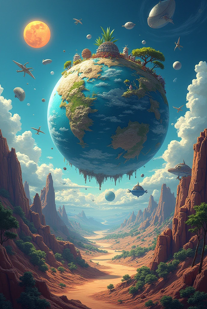 performance taskmake your own planet - illustration of planet -name of planet organisms living living in in thy my planet characteristics faat makes my planet habitable