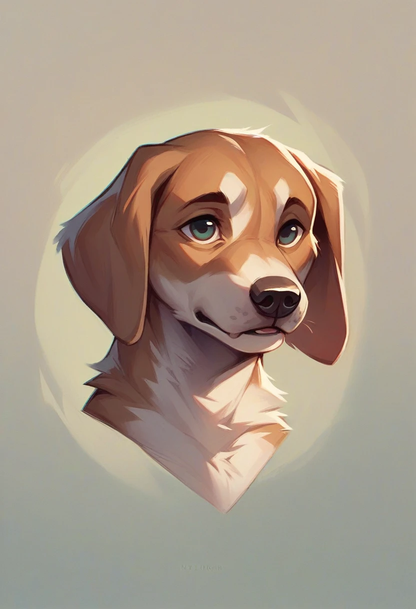 A dog
