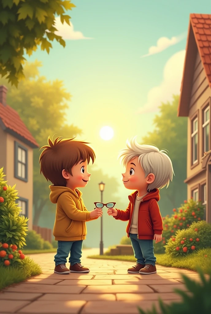 The Missing Glasses:
Owen finds a pair of glasses in the park and learns they belong to a neighbor who is having trouble seeing without them. He returns the glasses and learns how his simple act of kindness made a big difference in the neighbor’s life.