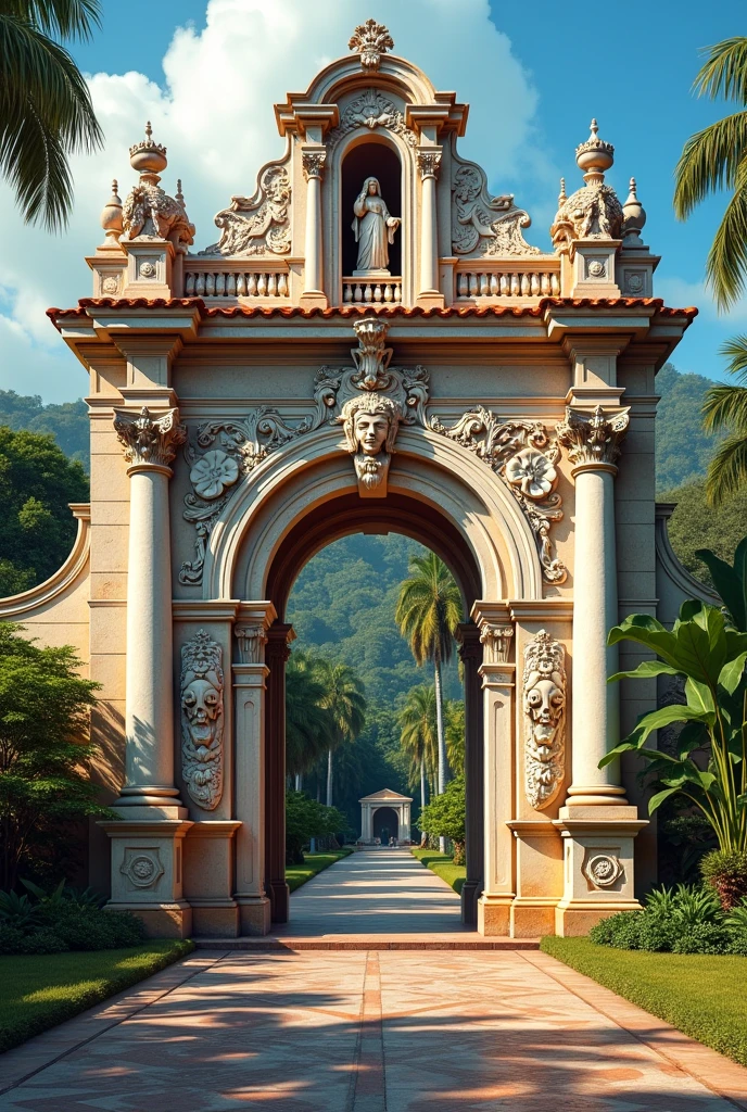 An image of the Pedro II portal in Piauí 