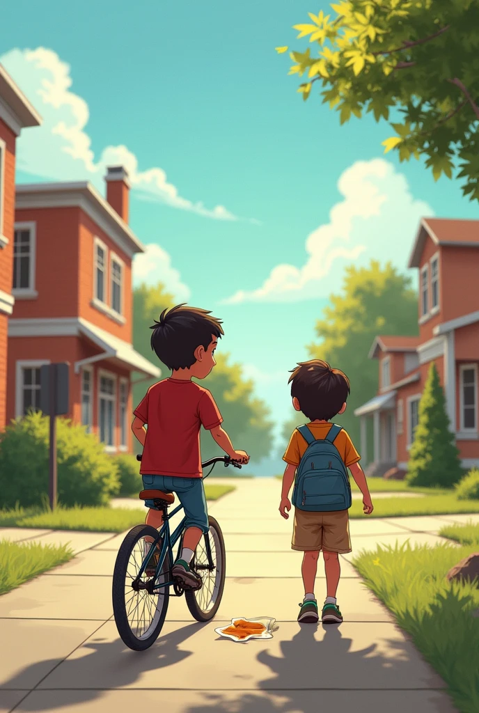 . The Unclaimed Bike:
Jaden finds a bicycle locked up outside his school with no identifying information. He decides to put up flyers around town. Eventually, he discovers the bike belongs to a local ??? who had been saving up for it. Jaden learns that patience and persistence in helping others can lead to a rewarding outcome.