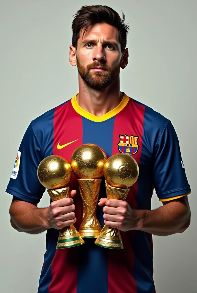 Leo messi with balondi'ore