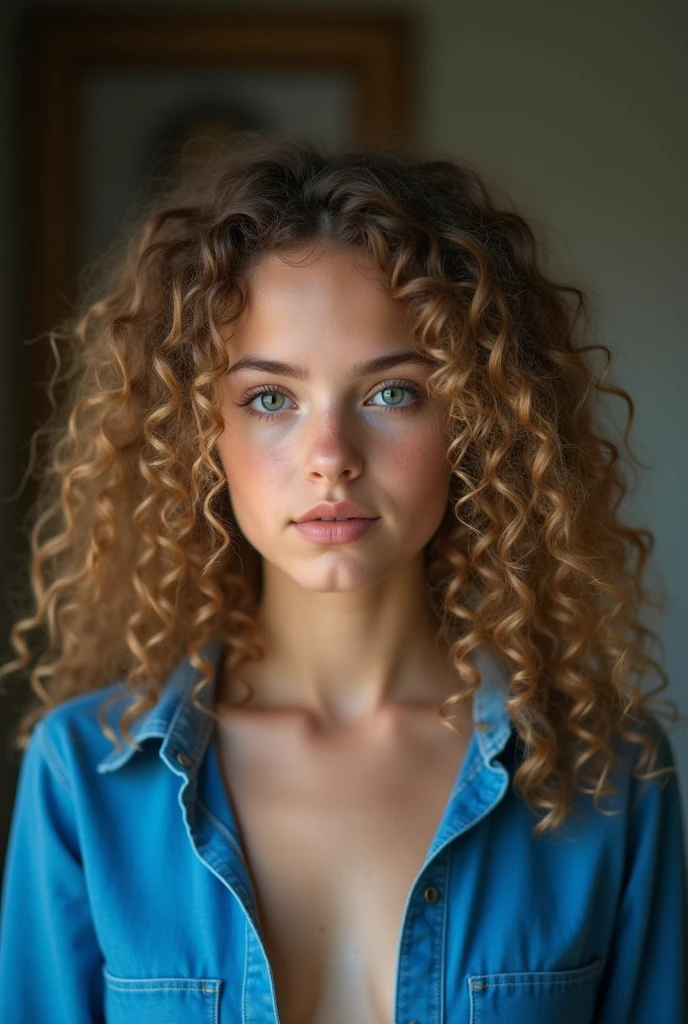 there is a sexy ager with curly hair and a blue shirt, curly haired, fair curly hair, with haunted eyes and curly hair, her face framed with curls, curly, curly blonde hair | d & d, curly hair, with long curly hair, silver curly hair, with a curly perm, brown curly hair, taken in the early 2020s, black bra