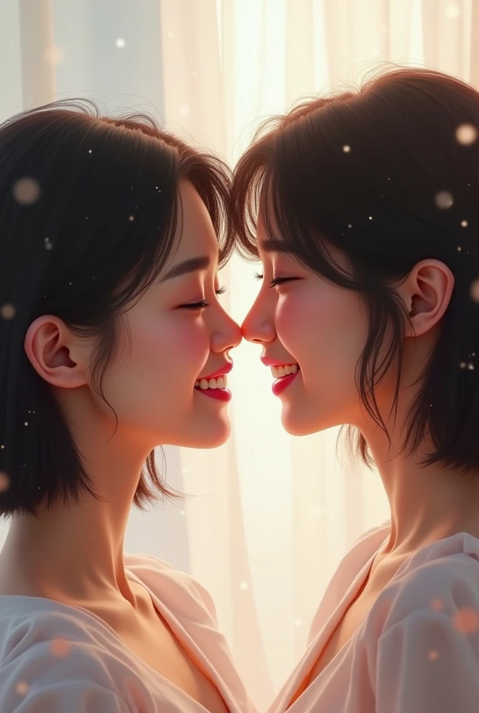 Lesbian couple, korean