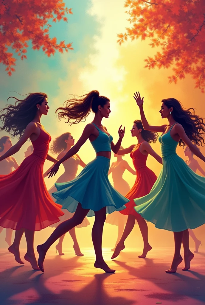 Create a poster about the different benefits of dance on your life include a brief explanation about it.