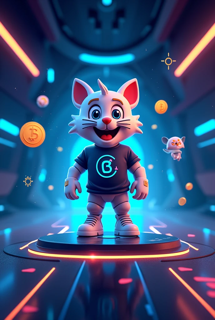 Prompt:
Create an eye-catching graphic for NoTap featuring a futuristic and sleek design. Include the following elements:
- Main Character: A friendly, futuristic character (Tapless Tom) wearing a NoTap-branded t-shirt. The character should look confident and excited.
- Background: A modern digital theme with elements representing automation and efficiency, like smooth lines and tech motifs.
- Text Overlay: "NoTap - Effortless Crypto Claims" in bold, prominent font. Include a smaller tagline: "Skip the Tapping, Get Instant Rewards!"
- Additional Elements: Icons or visuals of tokens, a small gas fee symbol, and a call-to-action button like "Join Now!" or "Discover More!"