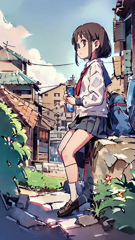 Many towers in the distance、Big Moon、metropolis、Looking up at high places、water、Midnight、Moon、Blue light、sky、sea、Nsfw、masterpiece, high quality, 4K, HDR,, Stable Diffusion prompt: schoolgirl with short、brown hair and red-framed glasses, wearing a white blouse and navy skirt, white panties visible, navy socks and brown loafers, in a state of arousal and trembling with sexual climax,simple illustration style, In a nichijou (everyday life) Setting Image generation AI model used: Stable Diffusion (eleet- model)
id: i2