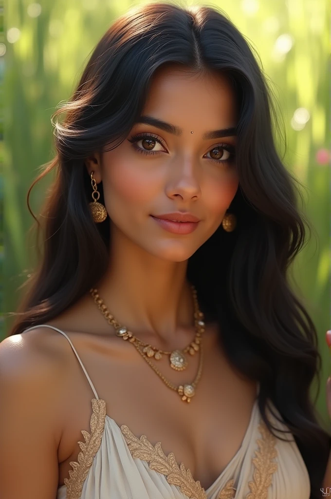 A got cute Indian white toned girl