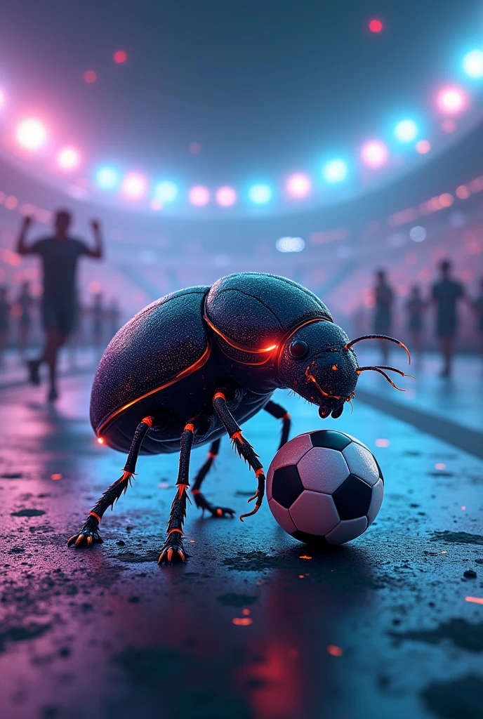 Digitonthophagus gazella football