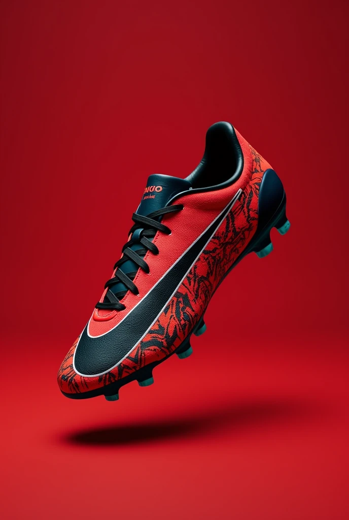 Create a Nike and Flamengo boot