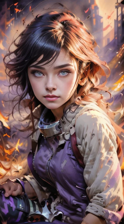 A woman (hyuuga hinata) with Roxo hair and Luminous eyes(Empty eyes) looks at the camera,
ruanyi0801,revealing clothes,jewelry,chainmail,sleeveless,tight skirt
Beautiful picture of the character, character portrait, character portrait, 🤤 hinata huyga character art, epic portrait illustration, Details character portrait, neo-artcore and high quality portrait, fantasy concept art portrait, detailed matte fantasy portrait, charlie bowater art style, Detailed beautiful portrait, fantasy art portrait
oil and watercolor painting, dark, chiaroscuro, MythAn1m3