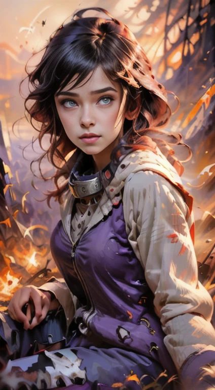 A woman (hyuuga hinata) with Roxo hair and Luminous eyes(Empty eyes) looks at the camera,
ruanyi0801,revealing clothes,jewelry,chainmail,sleeveless,tight skirt
Beautiful picture of the character, character portrait, character portrait, 🤤 hinata huyga character art, epic portrait illustration, Details character portrait, neo-artcore and high quality portrait, fantasy concept art portrait, detailed matte fantasy portrait, charlie bowater art style, Detailed beautiful portrait, fantasy art portrait
oil and watercolor painting, dark, chiaroscuro, MythAn1m3