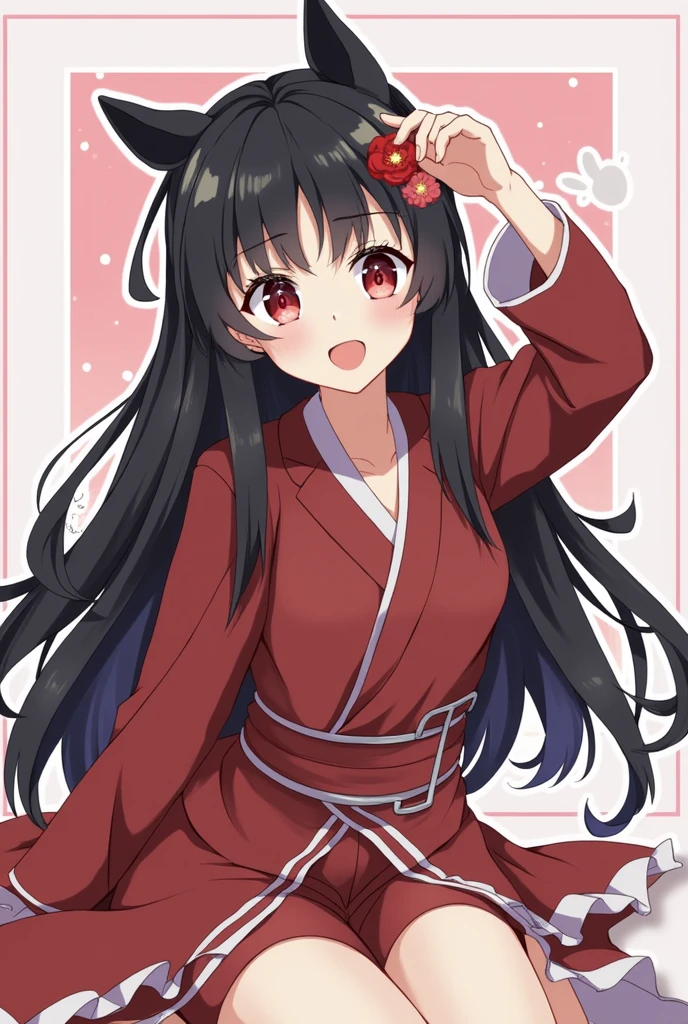 Now generate me a sexy image of ren yamashiro from mato seihei no slave