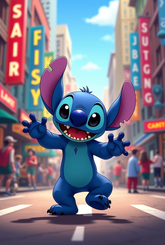 Stitch danse street

