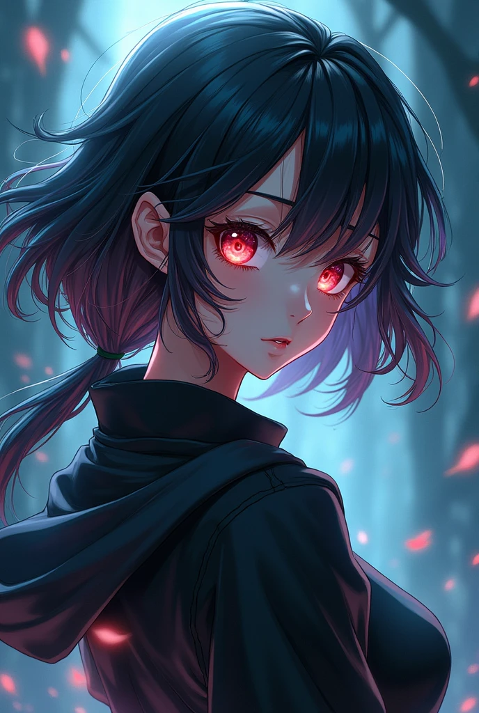 Now generate me an image of the girl Ren Yamashiro from the manga Mato Seihei no Slave