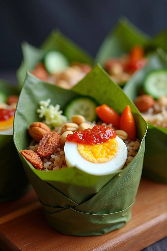 nasi lemak bungkus