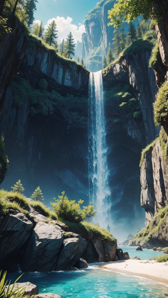 Fantastic space　Unreal beauty　nature　summer