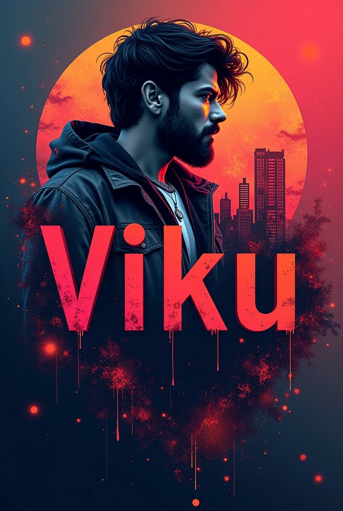 Style Viku name art for dp 