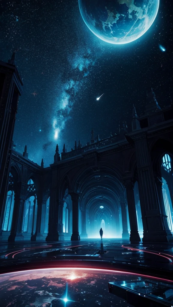 Fantastic space　Unreal beauty　Cool atmosphere