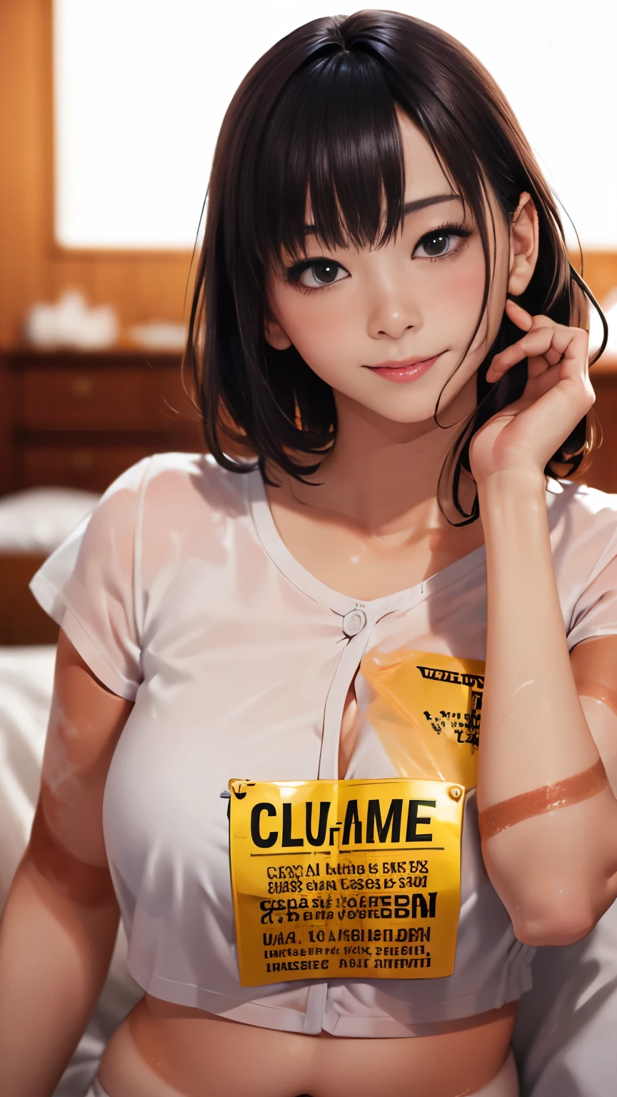 (((((24-years-old, Sexy Gal, Tilt your head))))), (((((Wearing shiny sexy underwear))))), (((Big Breasts))), (((Big Hips))), (sit), (((Captivating smile))), ((((((((Browsing Caution, Vulgarity、Sunburn and tanned skin)))))))), (Skin dents), photoRealistic, Realistic, alone, photoRealistic, Highest quality, Ultra-high resolution, 1 girl, Yura S, Bedroom, colorful, Lips parted, Night setting, beautiful, masterpiece, Highest quality, Very detailed顔, Perfect lighting, Ultra-high resolution, Very detailed,
information