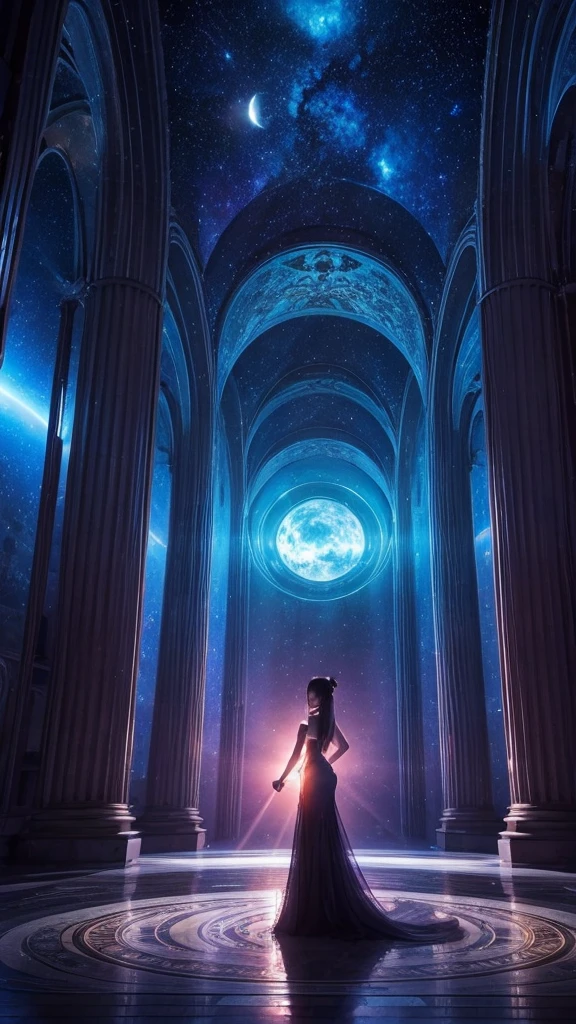 Fantastic space　Unreal beauty　Cool atmosphere