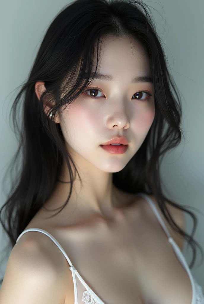 rompts
Copy
Arafed Asian woman with long black hair and a white dress, (12x) extremely pale white skin, soft pale white skin, Seulgi from Red Velvet, with pale skin, very pale white skin, pale fair skin!!, pale white skin, very very pale white skin, pale porcelain white skin, pale beautiful skin, extremely pale white skin, very very very pale white skin, Kang Seul-gi wearing only a bra and nothing, seducing naked