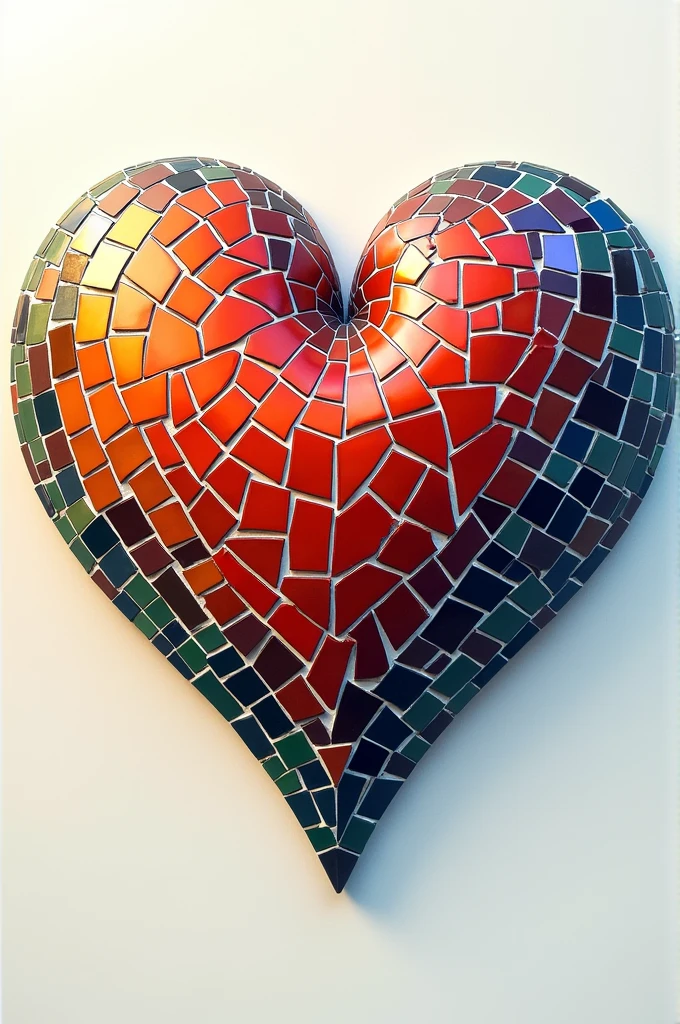 Heart in Mosaic Design