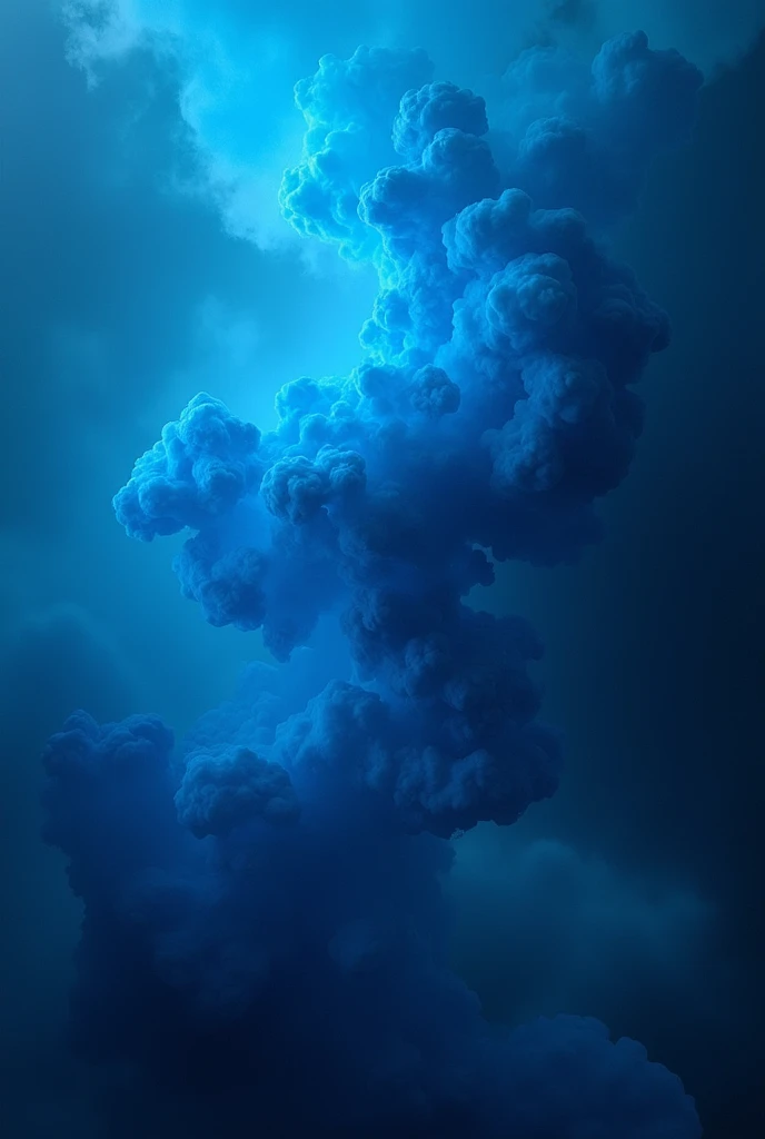 Crie color , cerulean , black sky blue electronic world music