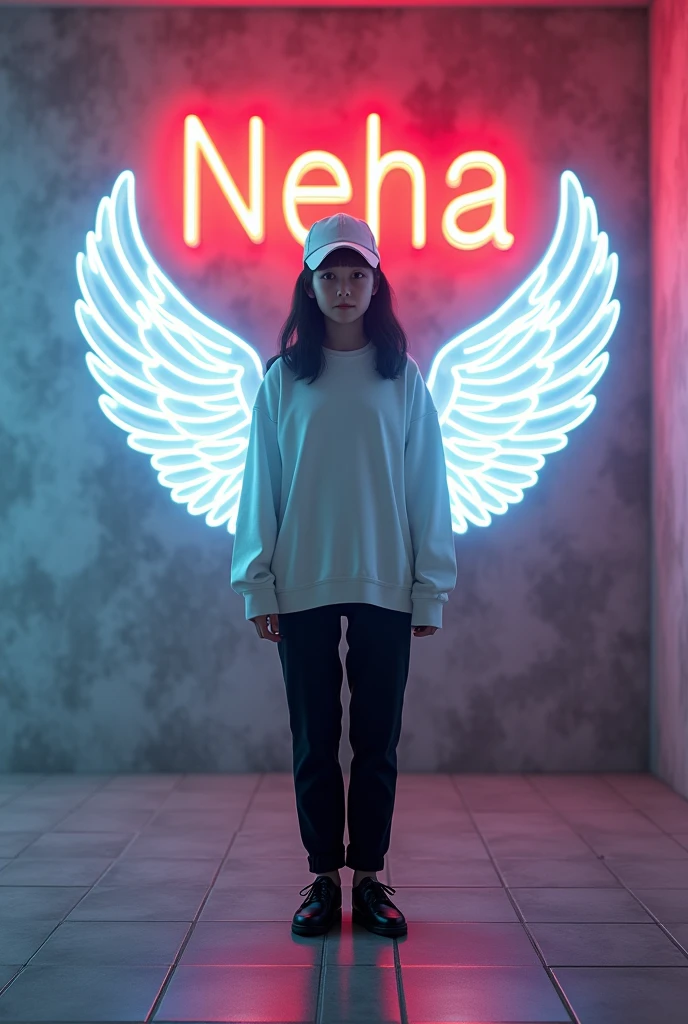 In this striking and futuristic scene, a mysterious individual girl stands confidently in front of a mesmerizing neon wall. The individual’s casual attire – a white sweater, white cap, black pants, and black shoes – contrasts with the vibrant neon wings in bright white, symmetrically placed on either side of the figure. The bold red neon quote “Neha” adds an inspiring touch to the composition. The floor, made of tiles, reflects the grayish hue of the wall,
Join Telegram
Wing Name Ai Images Prompts
Wing Name Ai Images Creator Prompts Free
PROMPT :- “In front of a dark wall a young man stands confidently. He holds a glowing orange neon sign with the name ‘Rajan’ in his hand. Orange neon wings extend from his back. He has long hair, wears sunglasses, and is dressed in a black long hoodie and black pants.”
Bike Wing Name Photo Generator
A 25-year-old boy sits on a Brown fire bike on a Brown lightning-lit road. He’s dressed in a Brown fire jacket, black pants, and Brown fire shoes, with sunglasses on. He holds a neon Brown lightning sign with “Rajan” in one hand. A Brown fire falcon stands beside him, adding to the intense, fiery scene. and a fire wing behind him
Blue Wing Name Ai Images
A realistic 18 year old boy sitting in broken cityscape under a dark, starless sky. Neon-blue lights flicker, casting an eerie glow. The name ‘Rajan’ blazes in brilliant blue fire above. In the foreground, a black bunny, fierce and focused, sits holding a glowing blue fire katana. The biggest blue flame envelops them, illuminating the scene.” add a wing behind him
FREE EDITING PROMPTS
Wing Chair Name Ai Images Creator Prompts
PROMPT :- Create a 3D illustration for a profile picture where a 25 year old smart boy in a black jacket sitting casually on a King of Beasts Throne chair. With a rifle on hand. And a ferocious panther by my side. Wearing sneakersm He looks ahead. The Background features “RAJAN ” in big and capital red neon light fonts on the dark grey wall. There should not be