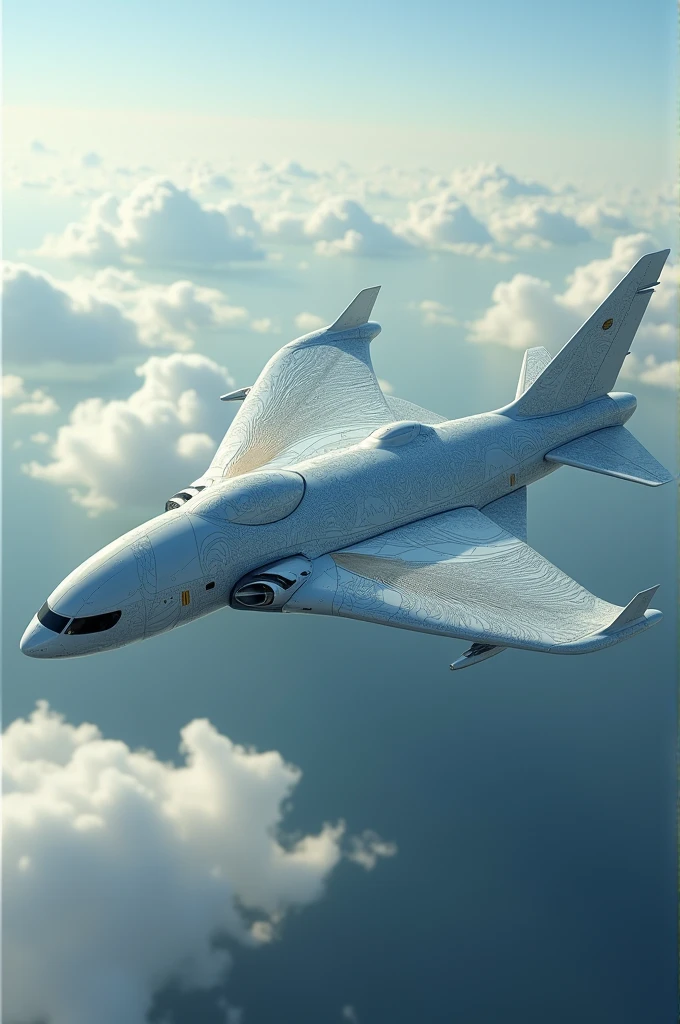 Fish shaped plane