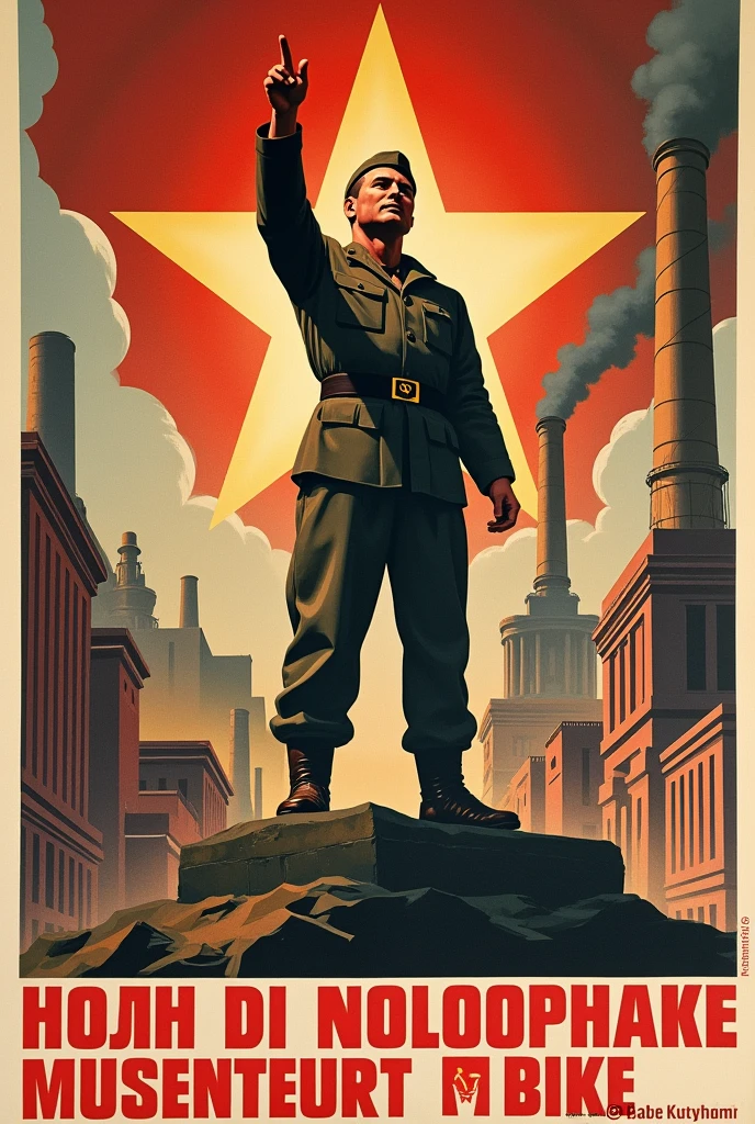 Soviet propaganda poster