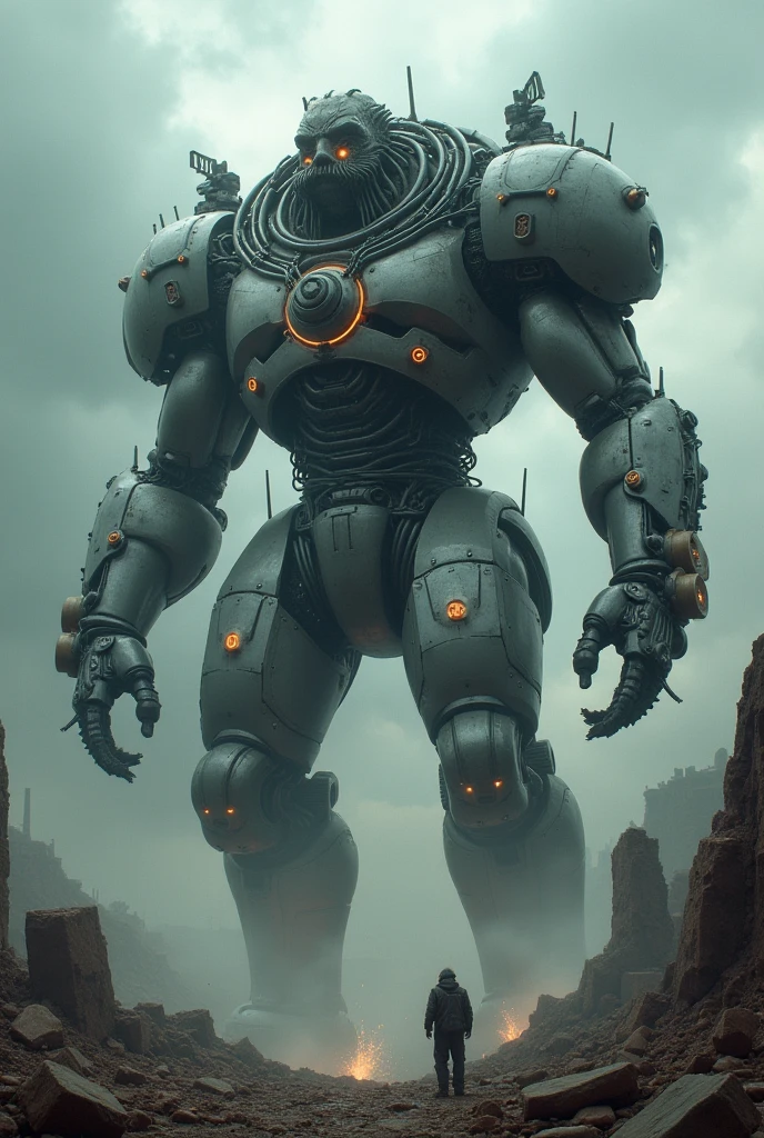 Create ai monster titan