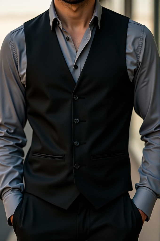 Black vest
