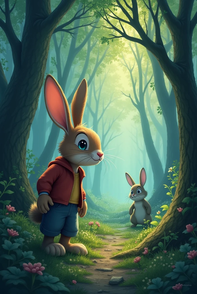 Felix the Rabbit and the Mysterious Forest