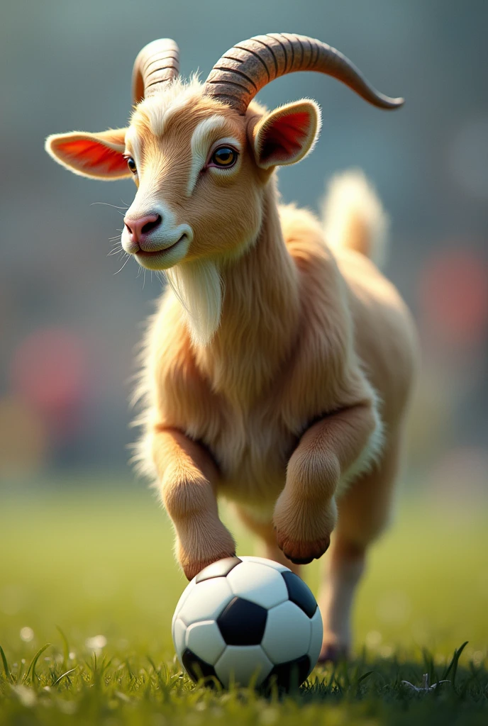 Cr7, goat, Soccer, High detail