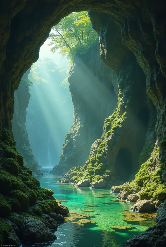 frog cave in fantasy