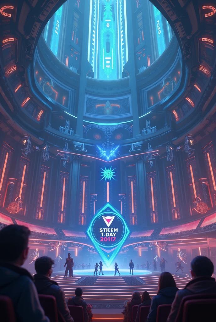 generates an image of a League of Legends themed tournament bracket with empty slots and starting from the Round of 16