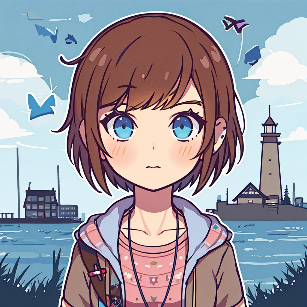 Make it life is strange portrait style 