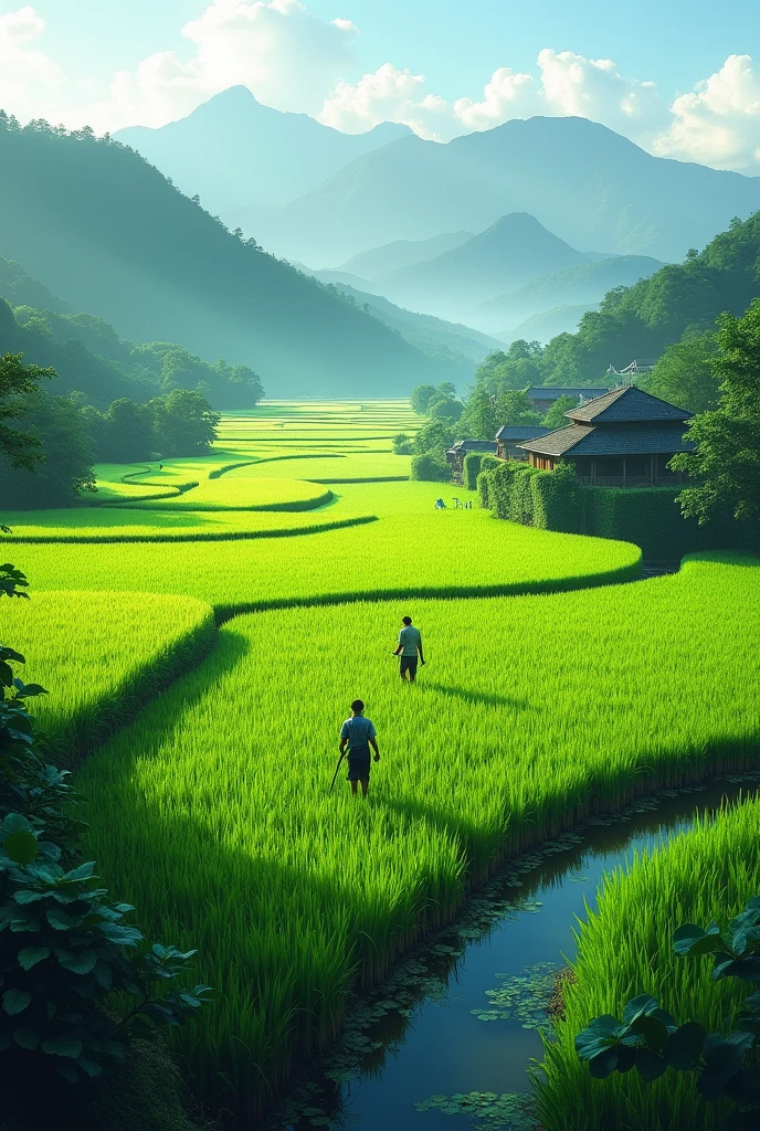 Rice paddy 