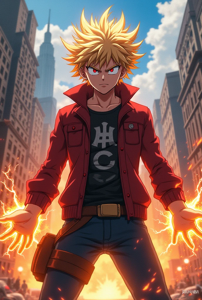 Katsuki Bakugou from the anime Boku no Hero was a real person
