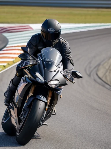 best quality, detailed, beautiful, insanely detailed, absurdres,perfect anatomy, ((2 motorcycles)), (2 racer replica motorcycles speeding down the highway:1.5), (motion blur:1.2), Japanese female,black hair,27 years old, (slender), (small breasts),(super fucking beautiful),