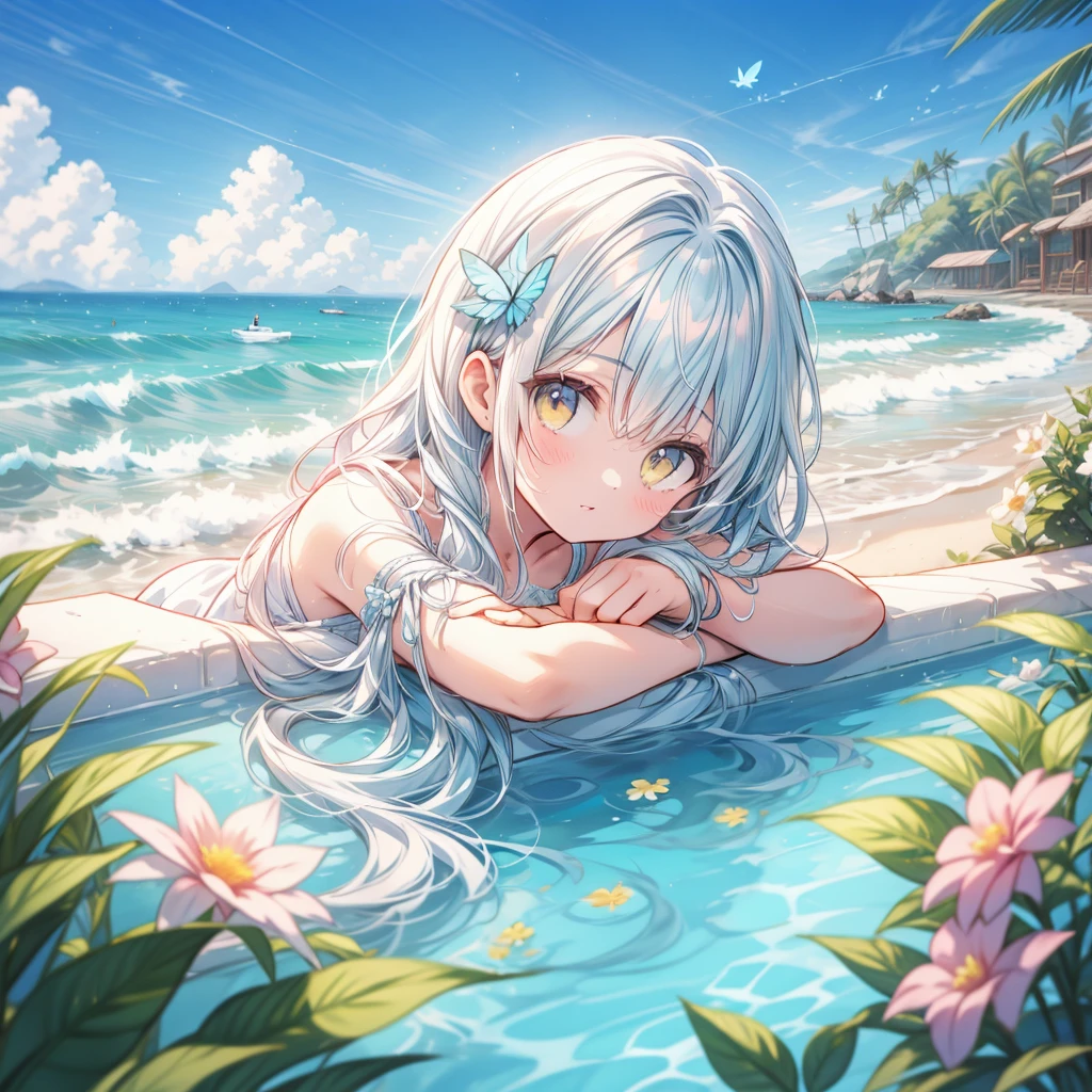 ★★★、🦋、🌷、🎀、🌊 、🌈、💛💛💛